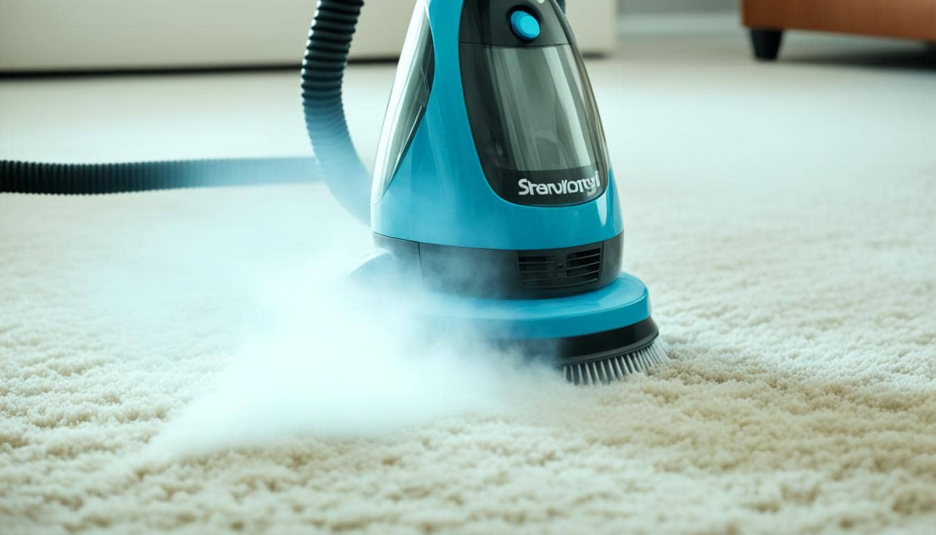 how to clean carpet with handheld steamer